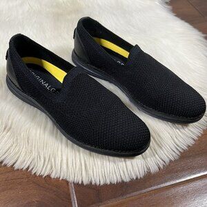 Cole Haan Size 7.5 B Black Original Grand Knit Cloudfeel‎ Meridian Loafers Shoe